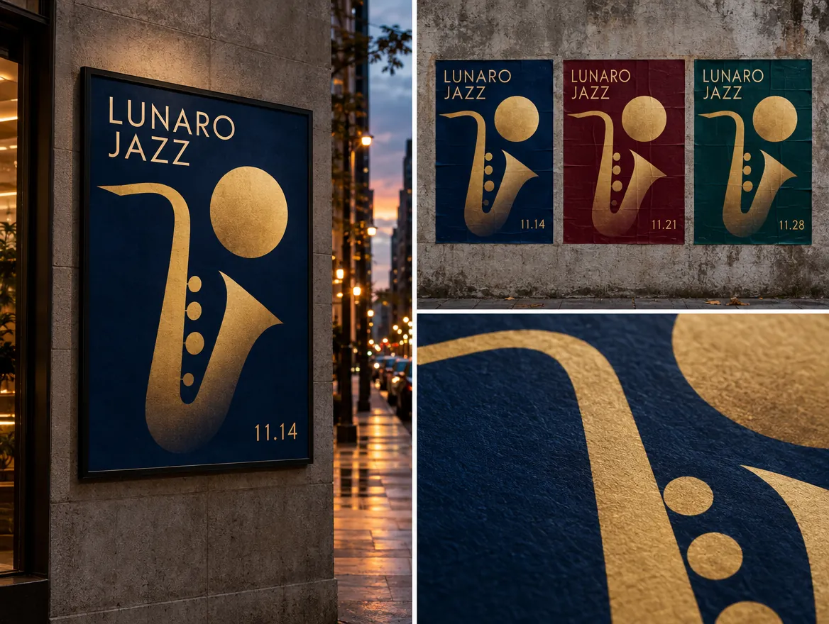 Lunaro Jazz – plakatų serija