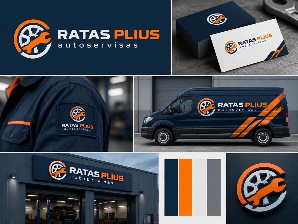 Ratas plius – autoserviso ženklas